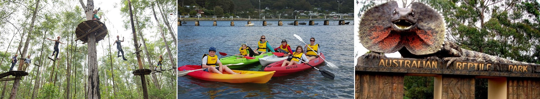 Central Coast Attractions - Adventure