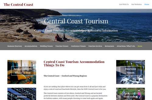 Central Coast Tourism Business Advertising
