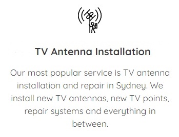 Central Coast TV Antenna Installation